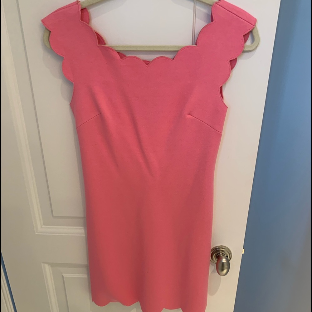 Pink mini dress